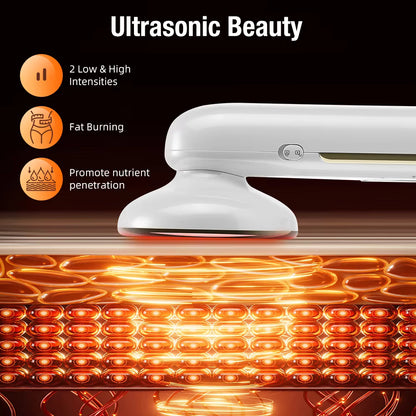 5-in-1 Ultrasonic EMS Body Sculpting & Facial Infrared Beauty Device