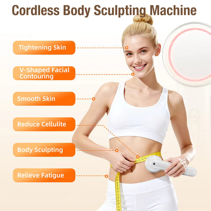 5-in-1 Ultrasonic EMS Body Sculpting & Facial Infrared Beauty Device