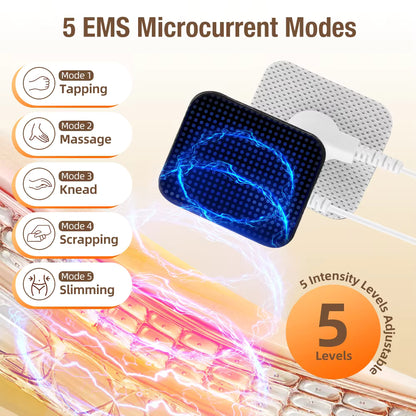 5-in-1 Ultrasonic EMS Body Sculpting & Facial Infrared Beauty Device